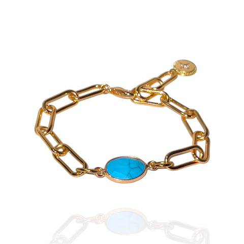 BRACELET LIEN TURQUOISE